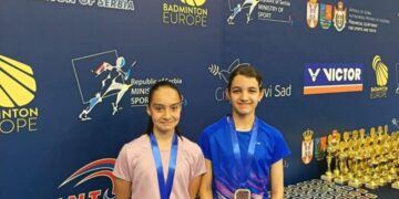 Мария и Иван без грешка в Сърбия, взеха два медала в бадминтона