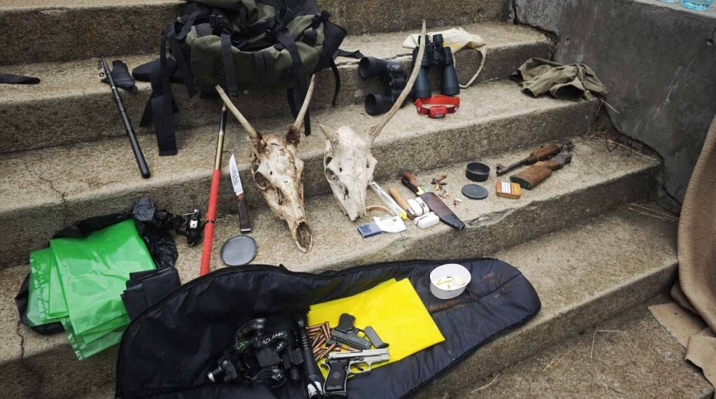 Служители на парк “Централен Балкан” задържаха бракониер в резерват “Соколна” след проведена акция