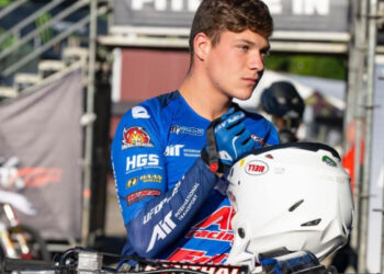 Първо състезание на Венци Тошев в ЕМХ 250