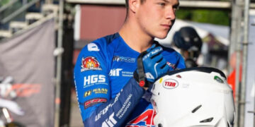 Първо състезание на Венци Тошев в ЕМХ 250