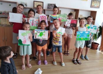 С вдъхновение от фолклора премина последната лятна работилница “Рисуване с бои” в Сенник