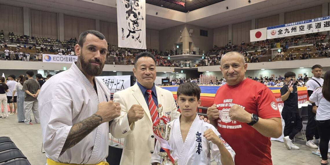 В Япония Самир Кокоров вдигна купа за трето място