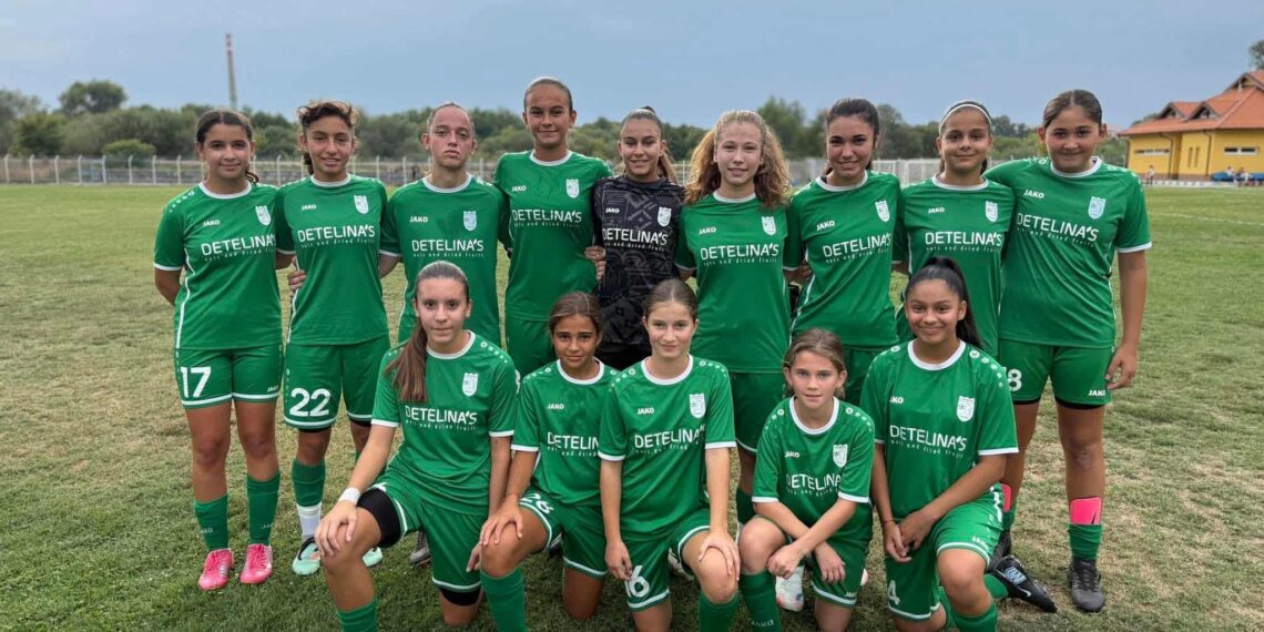 Девойките до 16 г. с равенство срещу “Етър”