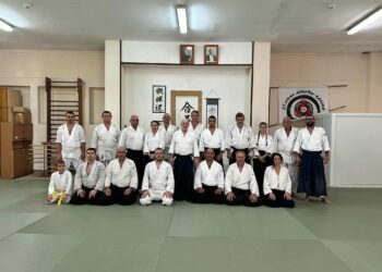 Състезатели по айкидо се учиха от 81-годишен сенсей