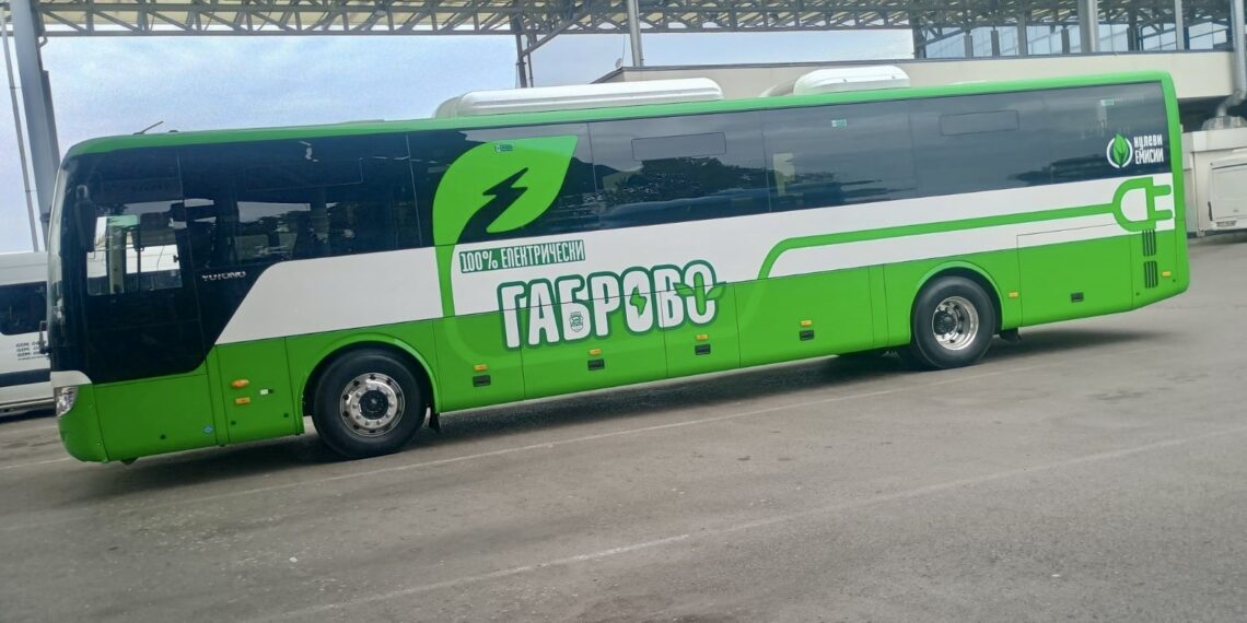 И по линията Габрово – Севлиево вече се движи електрически автобус