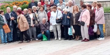 Пенсионери ветерани от ПК “Васил Левски” посетиха Разград в началото на есента