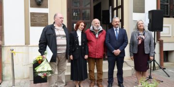 С барелеф и паметна плоча Севлиево отдаде почит на арх. Йосиф Шнитер, построил сградата на Художествената галерия