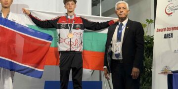 Александър Георгиев – бронзов медалист от Световното по таекуон-до