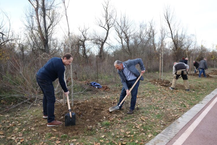 Общината и ДКЦ-1 продължават каузата за озеленяването на Севлиево