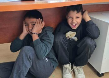 В Душево учиха децата как да реагират при земетресение