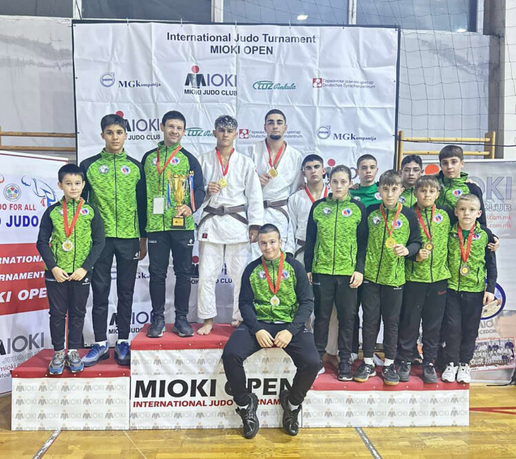 Севлиево на върха в джудото – “Раковски” с отборна титла в Скопие