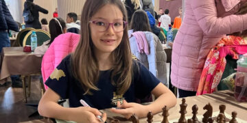 8-годишната Габи стана вицешампион по шах