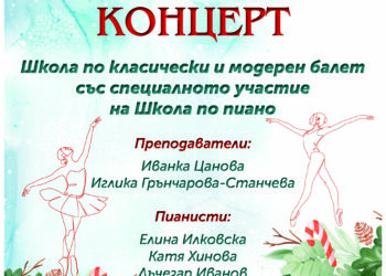 Новогодишен концерт на Балетната школа