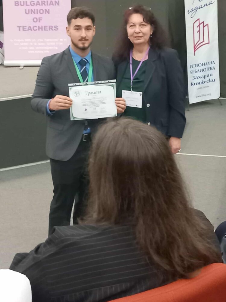 Дванайсетокласник разработи роботизирана система за почистване долината на р. Росица