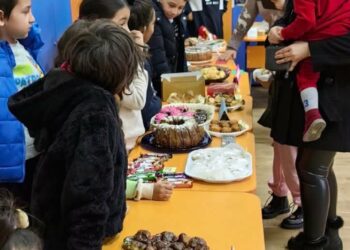 Сладкиши за книги в Душево