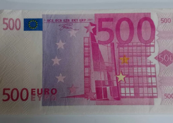 С груба имитация на 500 евро се опитал да пазарува възрастен габровец